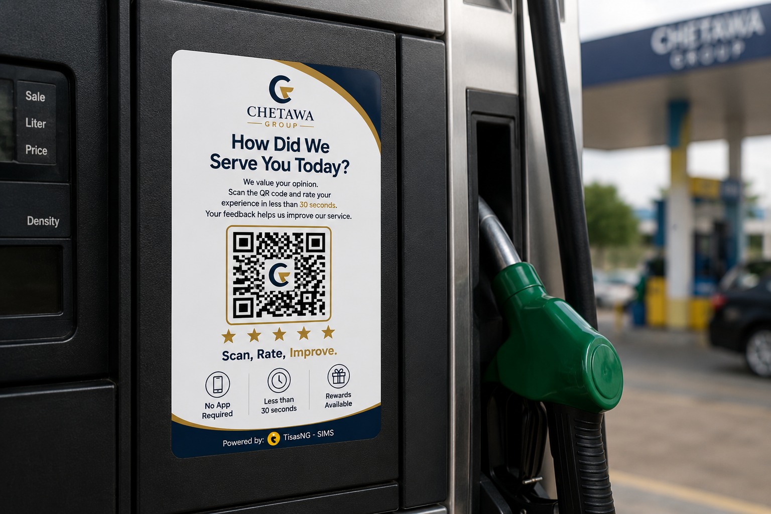 Pump Sticker